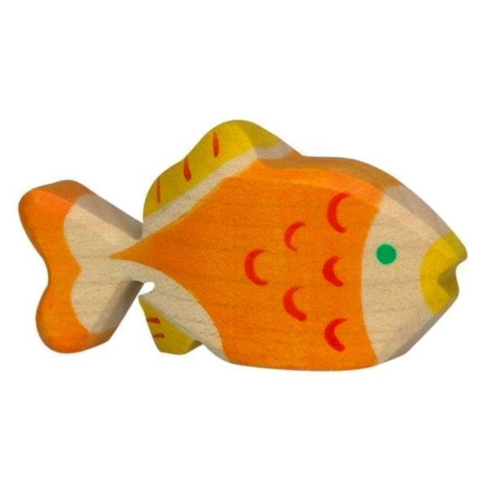 NWT Holztiger Wooden Toys Goldfish